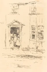 La petite porte, Lyme Regis, 1895