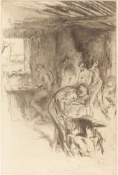La petite forge, 1875
