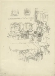 La place du marché, Vitré