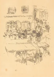 Le marché, Vitré