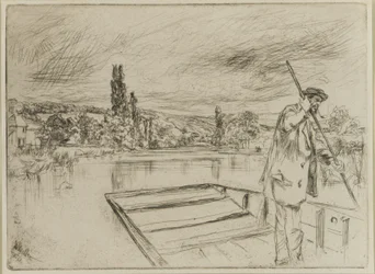 La barque, 1861