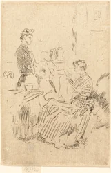 La couturière, c. 1884-1886