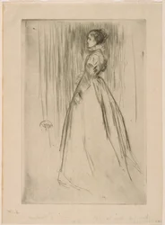 La robe de velours Mme Leyland