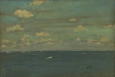 Violet et argent - La mer profonde, 1893