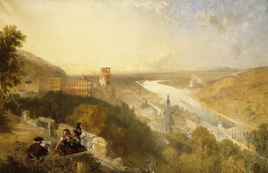 Heidelberg depuis la Terrasse