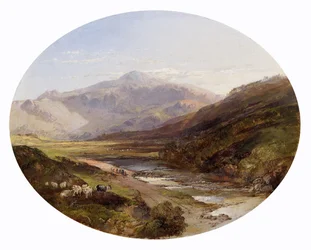Snowdon depuis Capel Curig