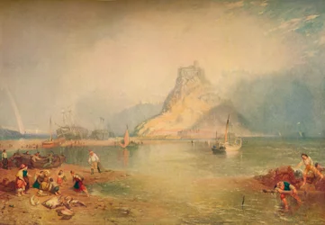 Mont Saint-Michel, c1830s, 1920