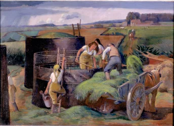Ensillage, vers 1940