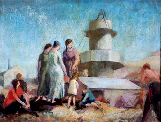Le brûleur de chaux, vers 1936