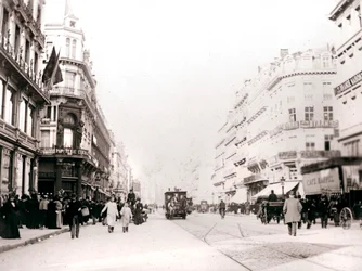 Scène de rue, Bruxelles, 1898