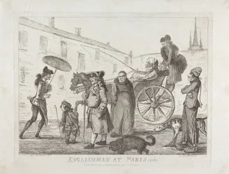 Anglais à Paris, 1767
