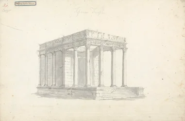 Pl. VIII Temple de Jupiter à Tebessa