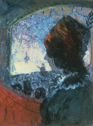 Au théâtre