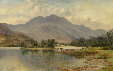 Paysage, scène des Highlands