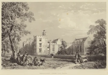 Penshurst, depuis le parc