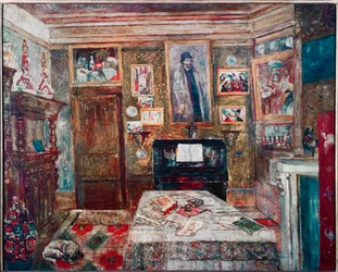 Ma chambre préférée (huile sur toile)