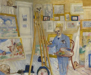 Le peintre squelette, 1896
