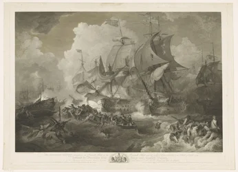 Victoire de la flotte anglaise sur la flotte française, 1794