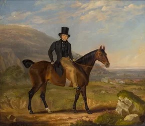 Gentleman à cheval, 1843