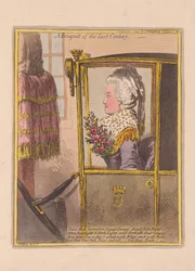 Un bouquet du siècle dernier, pub. 1802