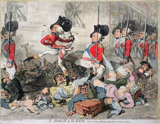Un très honorable, alias un Sans-Culotte, publié par J. Fores en 1792