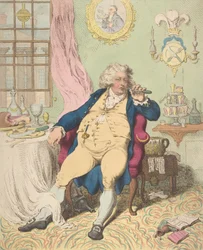 Un voluptueux sous les horreurs de la digestion, 2 juillet 1792