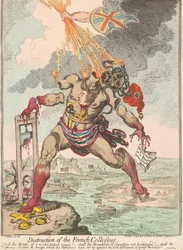 Destruction du colosse français