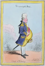 Pour améliorer la race, esquissé à Wirtemberg, publié par Hannah Humphrey en 1796