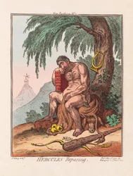 Hercule se reposant, pub. 1799