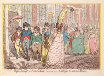 Grand changement à Bond Street, ou la politesse du grand monde