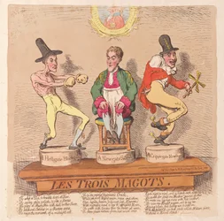 Les Trois Magots, publié en 1791