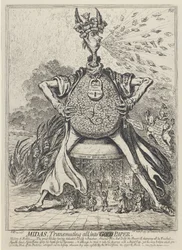 Midas, transformant tout en or, 1797