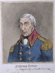 Napper Tandy (1740-1803) publié par Hannah Humphrey en 1799