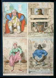Commodités nationales, publié par Hannah Humphrey en 1796