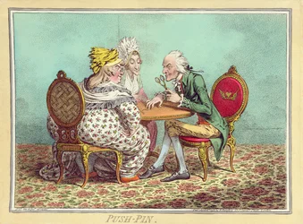 Push-Pin, publié par Hannah Humphrey en 1797