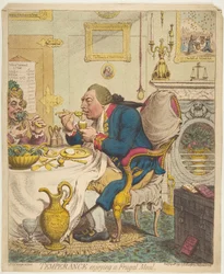La tempérance savourant un repas frugal, 28 juillet 1792