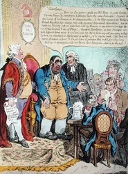 Le patriote épuisé, ou Le dernier discours mourant du représentant de Westminster à la réunion anniversaire du 10 octobre 1800, tenue à la taverne Shakespeare