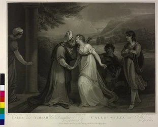 Caleb et sa fille Acsa