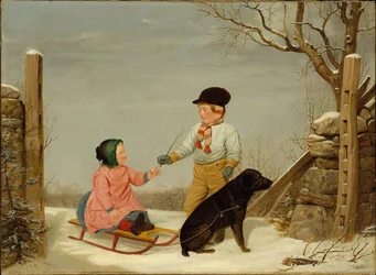 La promenade en traîneau