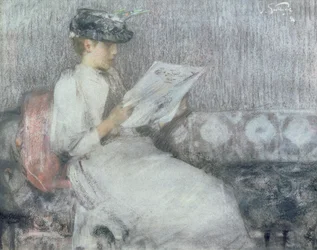 Le journal du matin, vers 1890-91