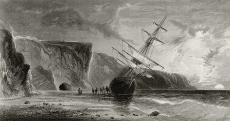 Minuit en septembre, gravé par G. Ulman, de 