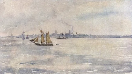 Birkenhead depuis la rivière