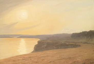 Coucher de soleil, près de Bournemouth, 1899