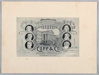 Gravure en demi-teinte : Comment obtenir un brevet, Copp & Co. Avocats en brevets, Washington, D.C.