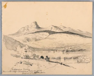 Mont Chocorua depuis Tamworth, New Hampshire