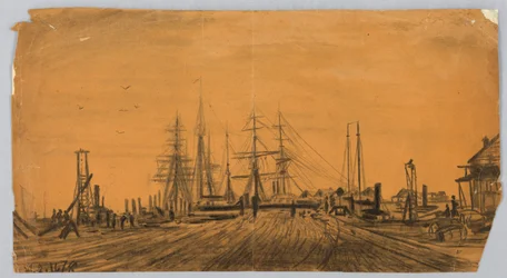 Chantier naval et quai