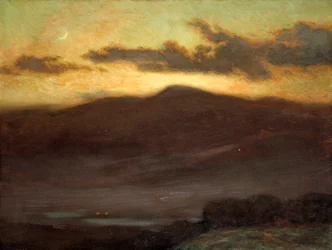 Coucher de soleil, Mont McIntyre, 1907