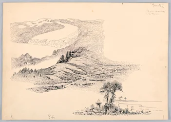 Trois Paysages, Conception pour le Dîner du Washington Board of Trade, 13 mai 1908