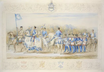 Charles Lamb Esq, Chevalier de la Rose Blanche