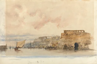 Vue de La Valette, Malte